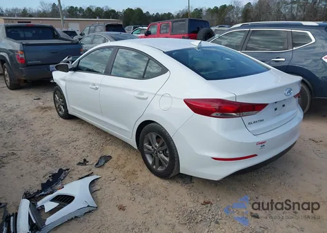2018 Hyundai Elantra Sel z USA, uszkodzony, nr VIN 5NPD84LF7JH240586